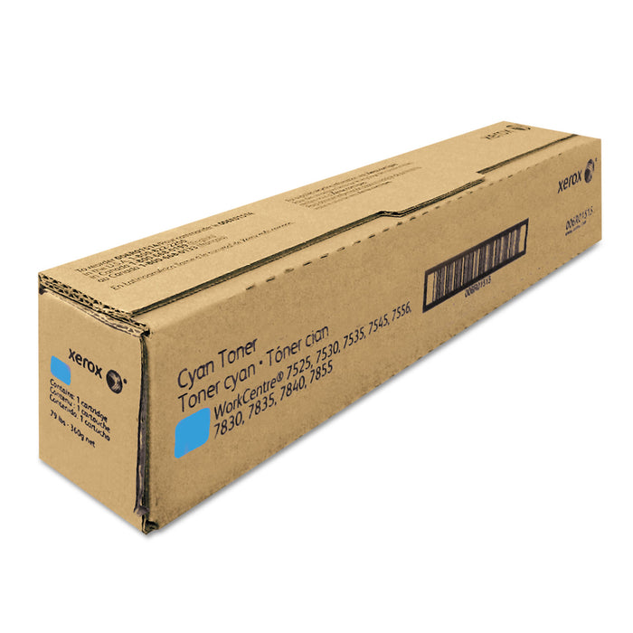006R01516 Toner, 15000 Page-Yield, Cyan