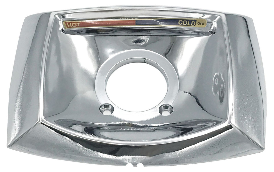 Chrome-Plated Shower Escutcheon For Delta SCALD-GARD