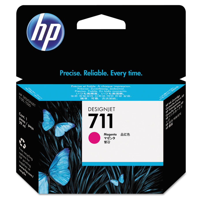 HP 711, (CZ131A) Magenta Original Ink Cartridge