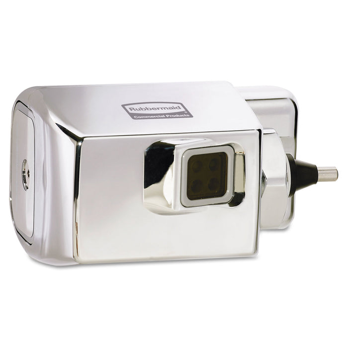 Auto Flush Side-Mount Urinal Flushing System, Polished Chrome