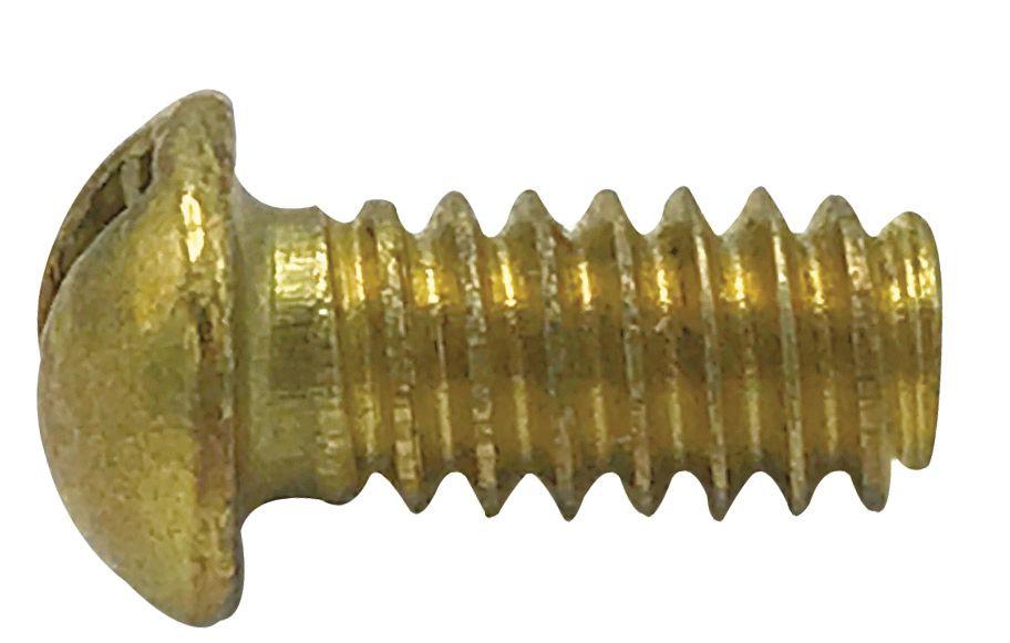 3/8" X 10-32" Brass Bibb Screws