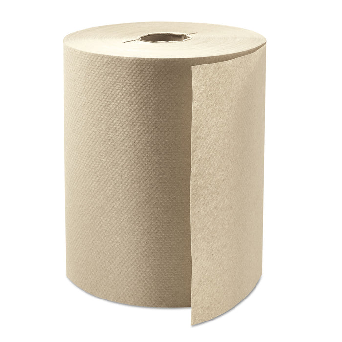 Boardwalk Green Xtra Roll Towels, 8" x 800 ft, Natural, 6/Carton