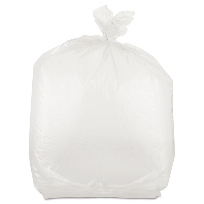 Food Bags, 22 qt, 1 mil, 10" x 24", Clear, 500/Carton