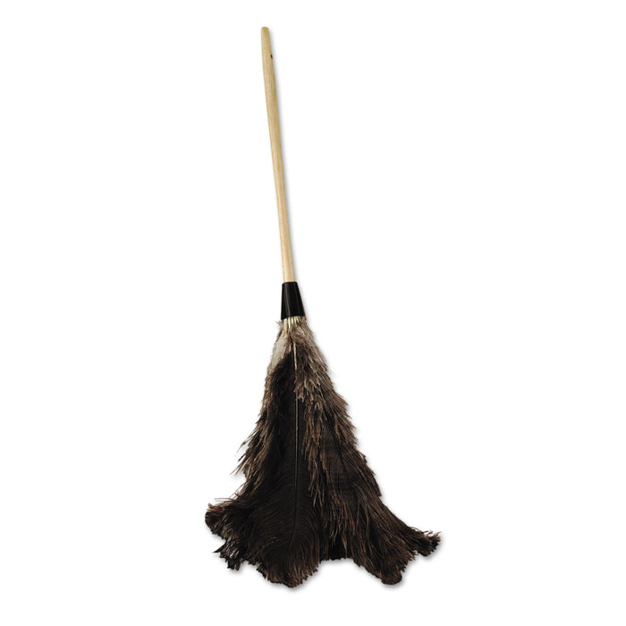 Professional Ostrich Feather Duster, 16" Handle