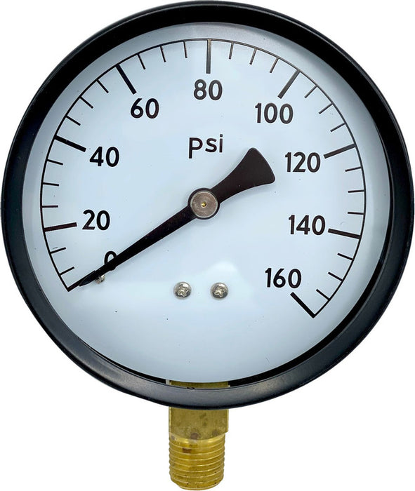 3 1/2" 15 PSI Pressure Gauge