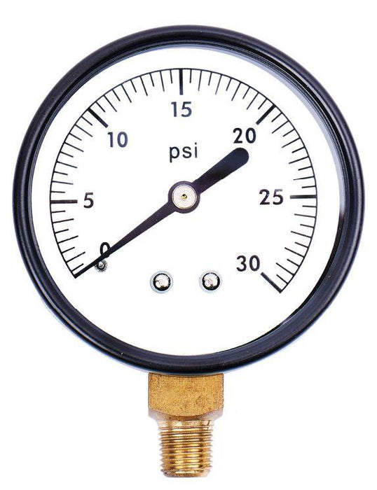 2 1/2" 1/8" Lower 100 PSI Pressure Gauge