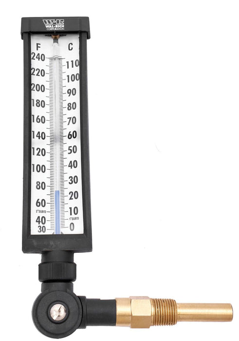 9" Adjustable Angle Thermometer
