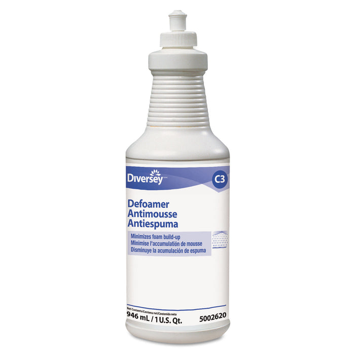 Defoamer/Carpet Cleaner, Cream, Bland Scent, 32 oz Squeeze Bottle