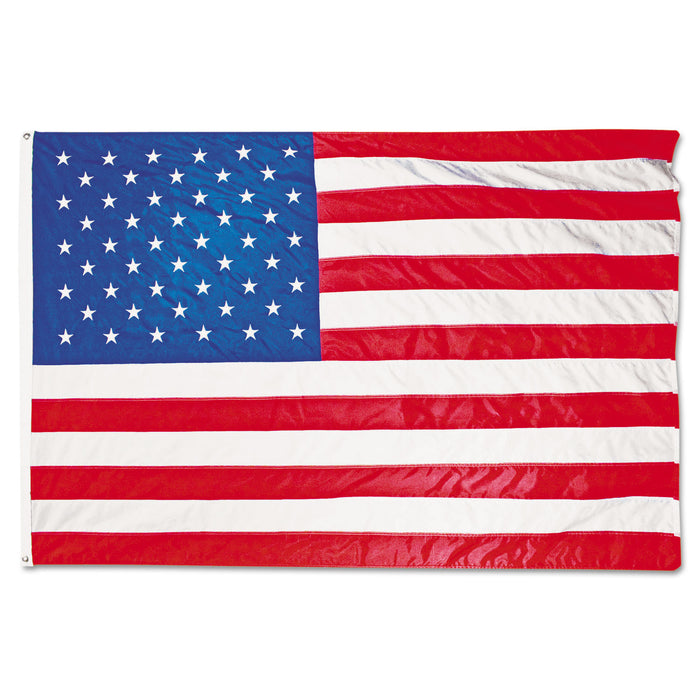 All-Weather Outdoor U.S. Flag, Heavyweight Nylon, 5 ft x 8 ft