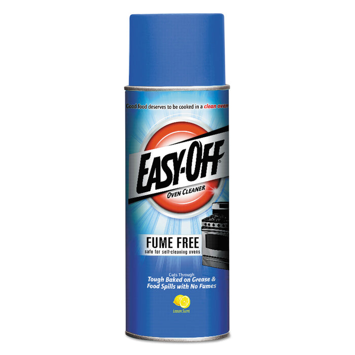 Fume-Free Oven Cleaner, 14.5 oz, Aerosol Can, Lemon Scent, 12/Carton