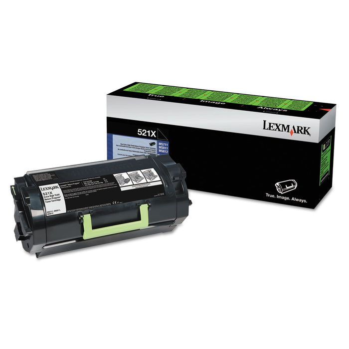 52D1X00 Extra High-Yield Toner, 45000 Page-Yield, Black