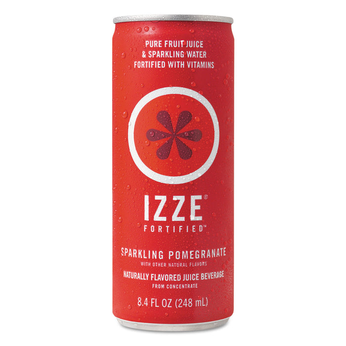 Fortified Sparkling Juice, Pomegranate, 8.4 oz Can, 24/Carton