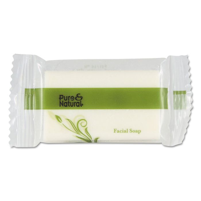 Body & Facial Soap, # 3/4, Fresh Scent, White 1000/Carton