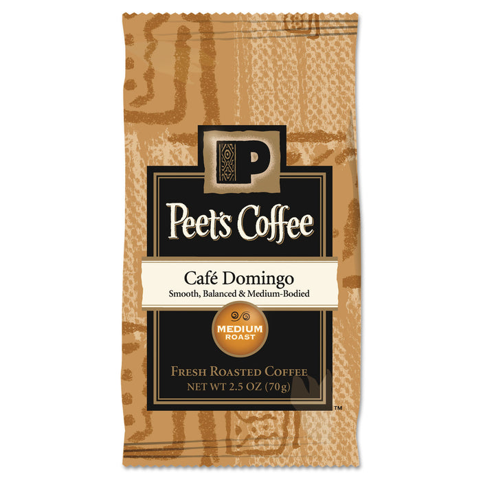 Coffee Portion Packs, Café Domingo Blend, 2.5 oz Frack Pack, 18/Box