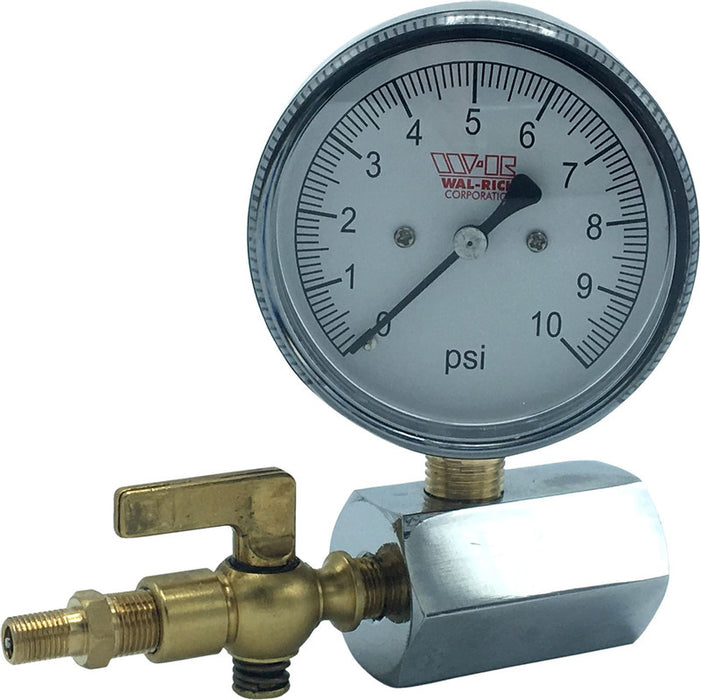 Low Pressure Diaphragm Gas Test Kit- 10 PSI