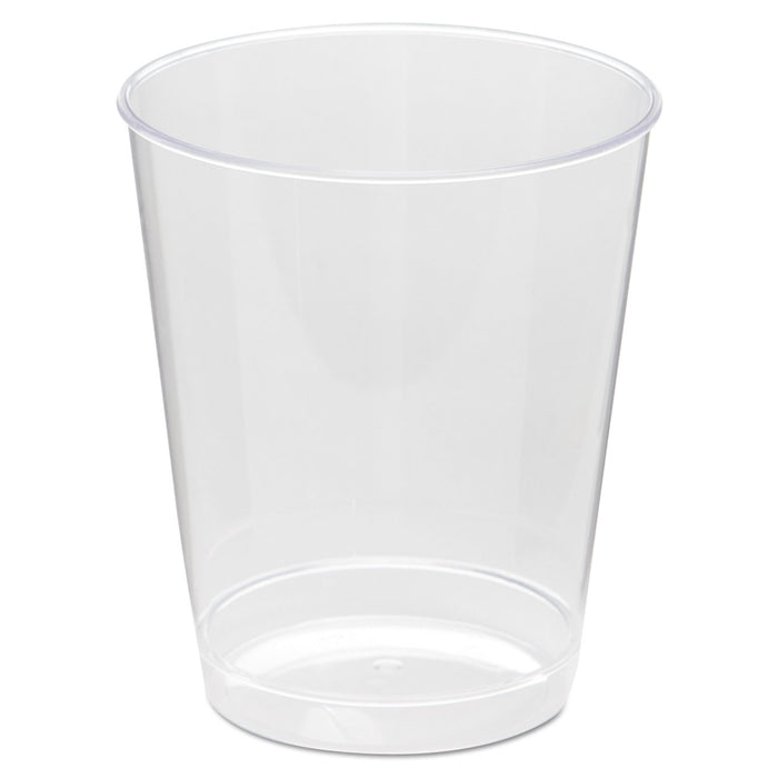 Comet Plastic Tumbler, 8 oz., Clear, Tall, 25/Pack