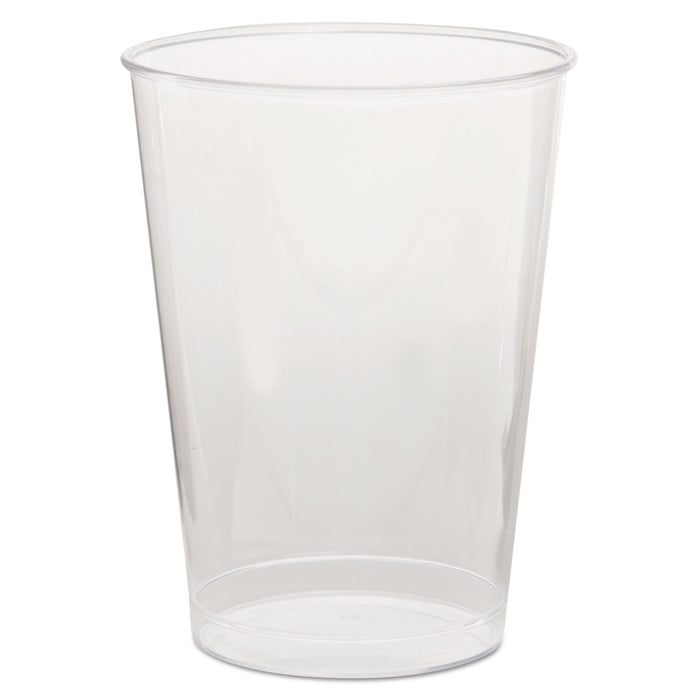 Comet Plastic Tumbler, 7 oz., Clear, Tall, 25/Pack