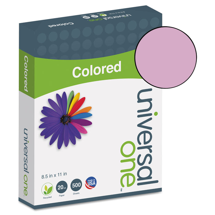 Deluxe Colored Paper, 20lb, 8.5 x 11, Orchid, 500/Ream