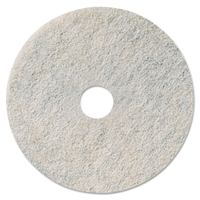 Niagara Natural White Burnishing Pad, 27" Diameter, 5/Carton