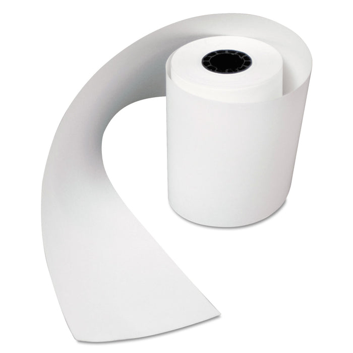 Heat Sensitive Register Rolls, 0.5" Core, 2.25" x 80 ft, White, 48/Carton