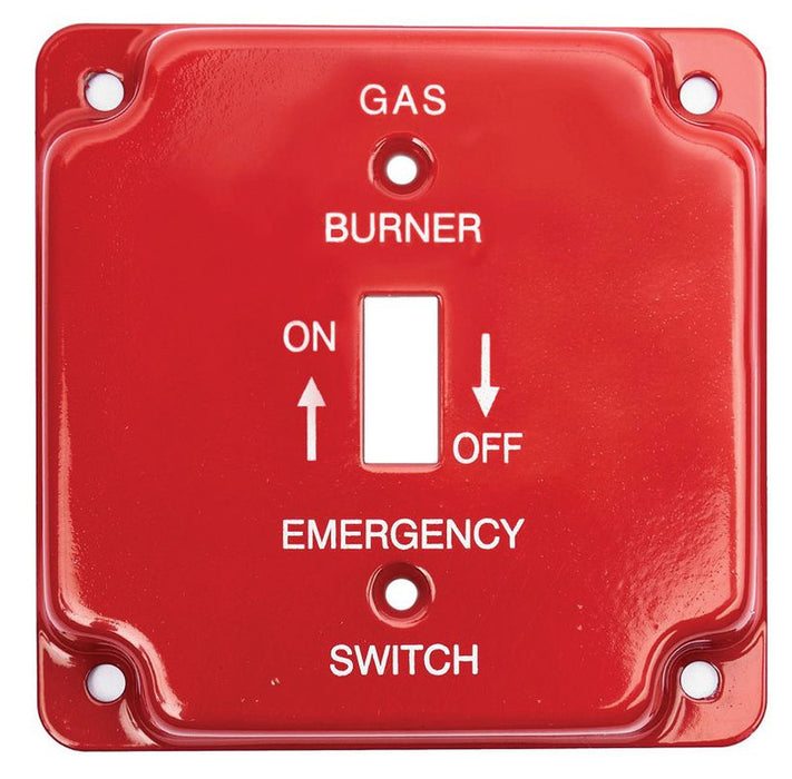 Gas Toggle Plate For 4" Box