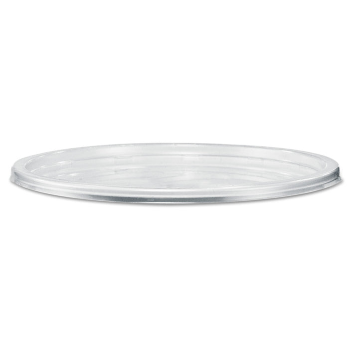 Conex Deli Container Lid, Standard, Plastic, Clear, 500/Ctn