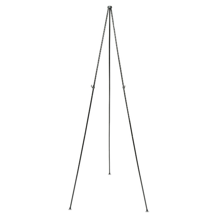 Full Size Instant Easel, 62-3/8" Maximum Height, Steel, Black