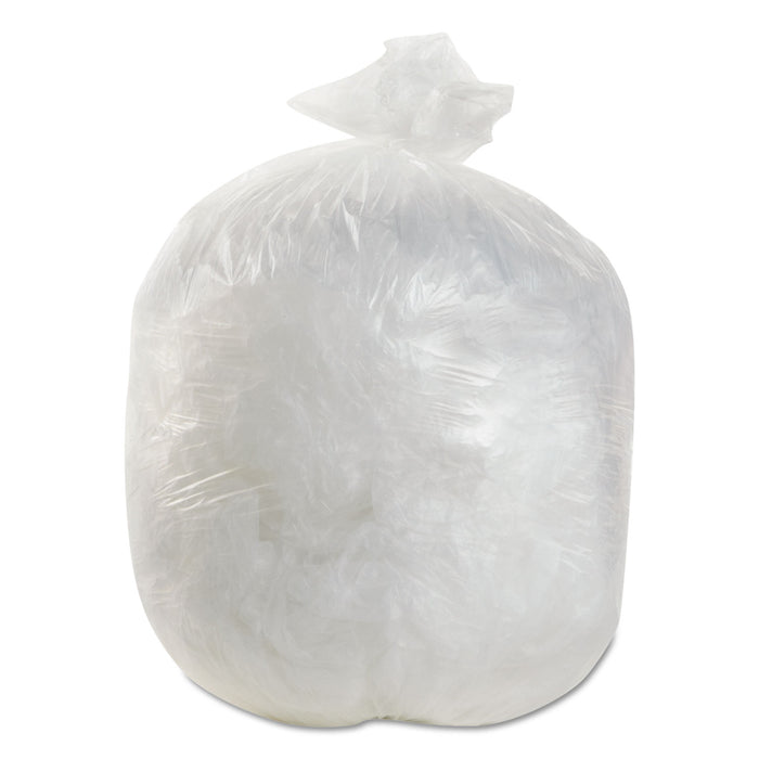 High-Density Can Liners, 7 gal, 6 microns, 20" x 22", Natural, 2,000/Carton