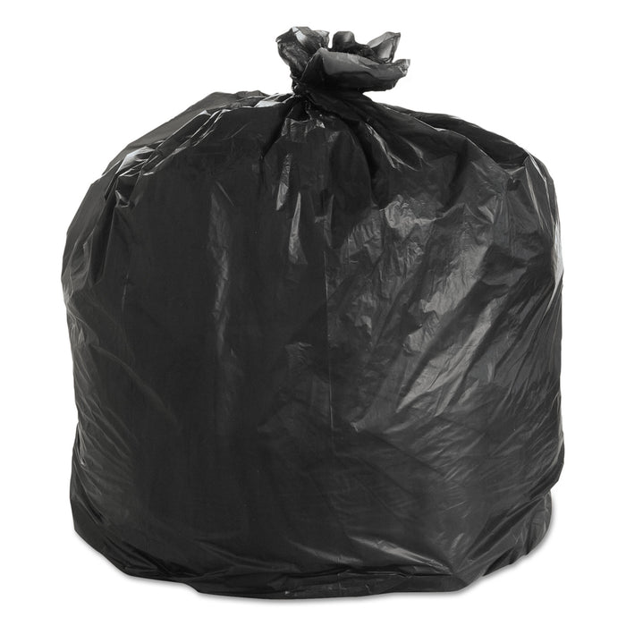 High Density Coreless Can Liners, 33 gal, 0.87 mil, 33" x 40", Black, 150/Carton