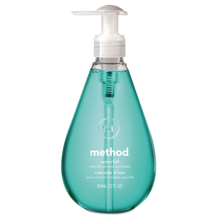 Gel Hand Wash, Waterfall, 12 oz Pump Bottle