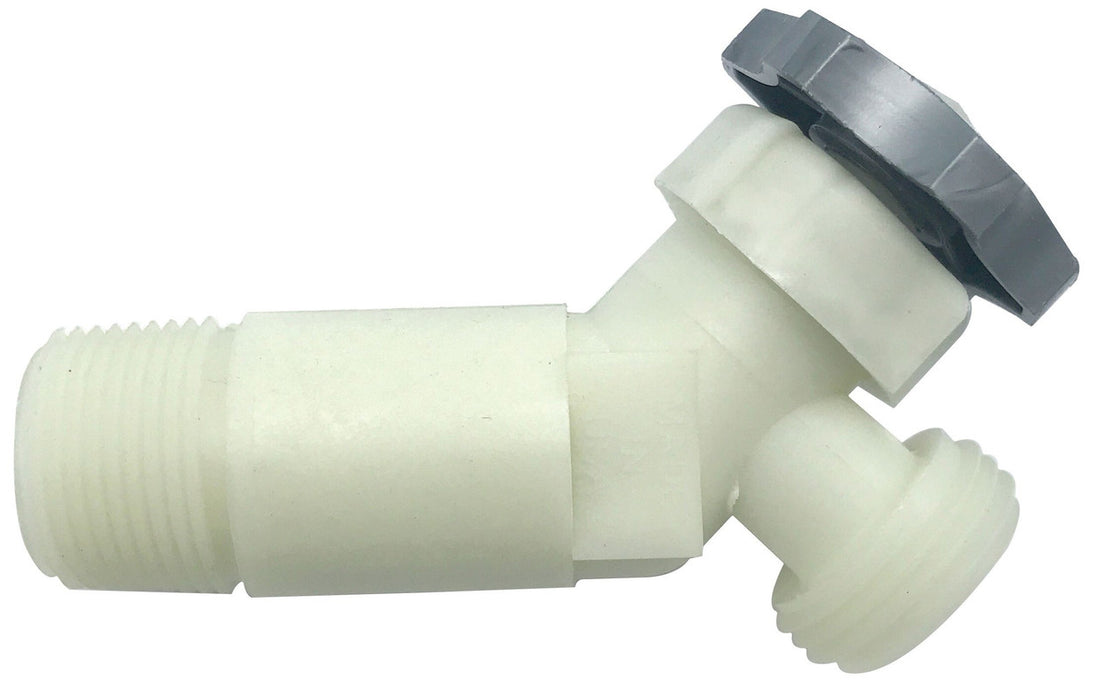 7/8" Water Heater Valve - Plastic