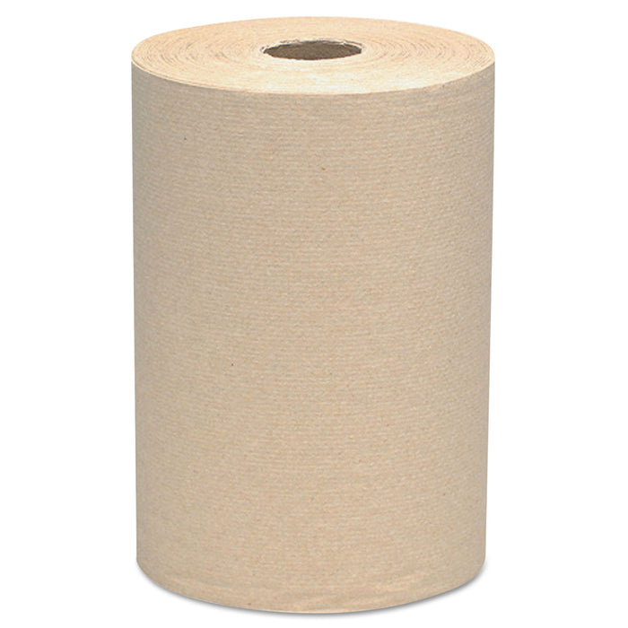 Essential Hard Roll Towel, 2" Core, 8 x 800 ft, Brown