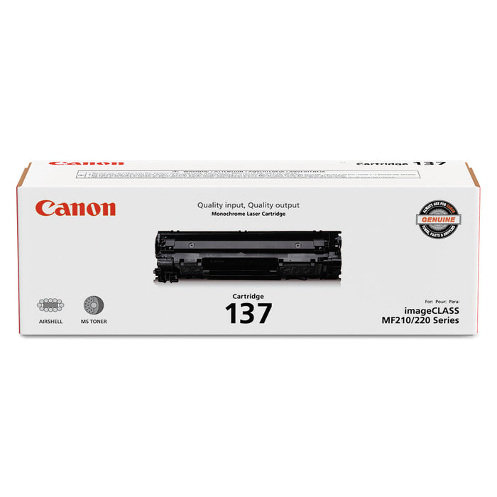 9435B001 (137) Toner, 2400 Page-Yield, Black