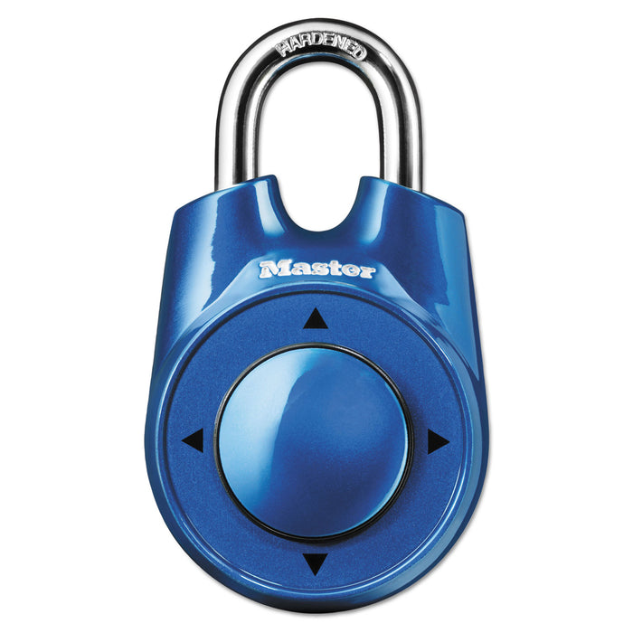 Speed Dial Set-Your-Own Combination Lock, 2" Wide, Assorted