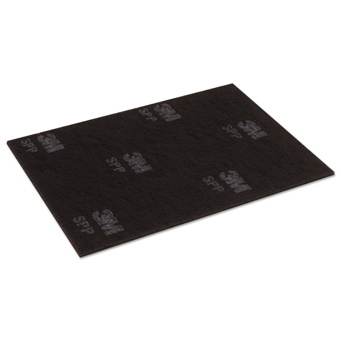 Surface Preparation Pad Sheets, 14" x 28", Maroon, 10/Carton