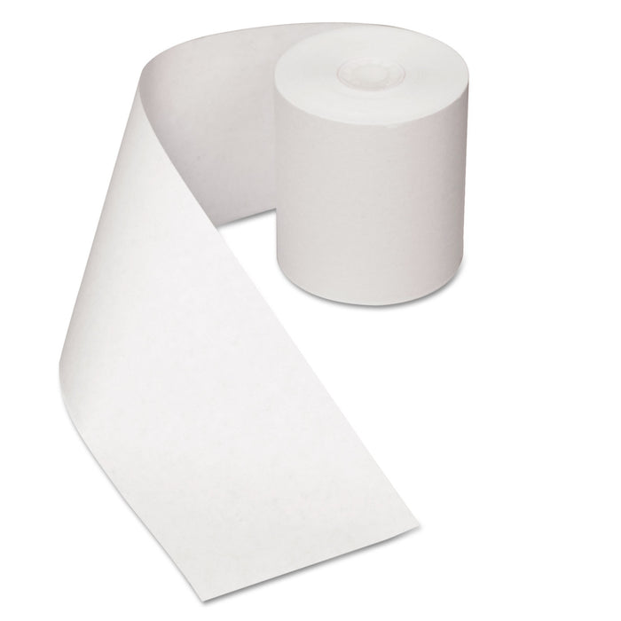 Heat Sensitive Register Rolls, 0.5" Core, 3.13" x 200 ft, White, 30/Carton