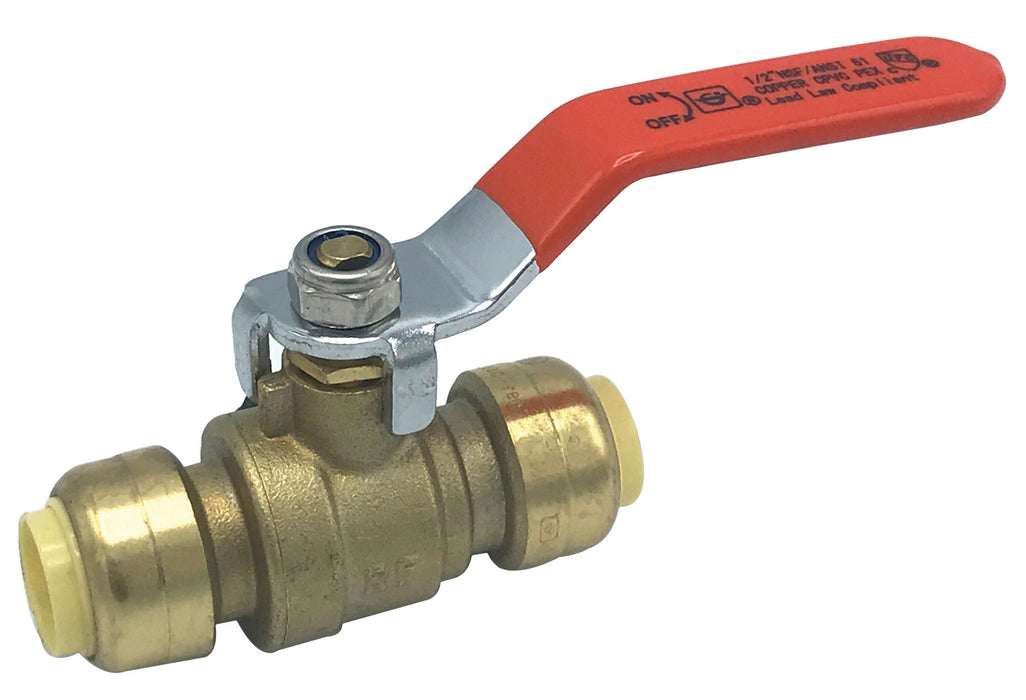 3/4" EZ-Bite Push-Fit Ball Valve