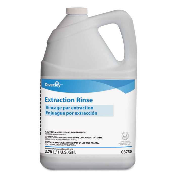 Carpet Extraction Rinse, Floral Scent, 1 gal Bottle, 4/Carton