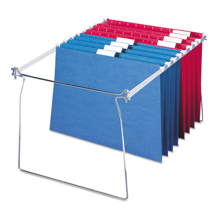 Hanging Folder Frame, Letter Size, 23-27" Long, Steel, 2/Pack