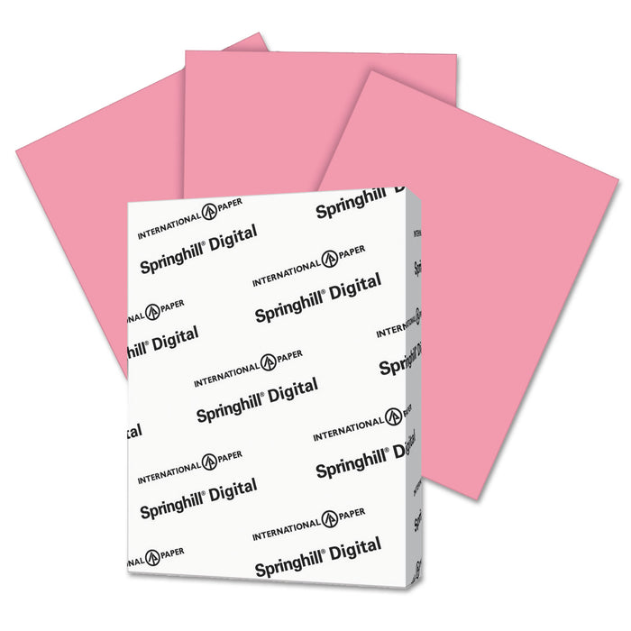 Digital Index Color Card Stock, 90lb, 8.5 x 11, Cherry, 250/Pack