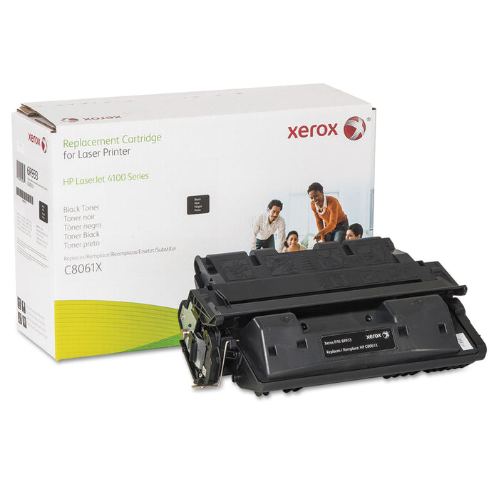 006R00933 Replacement High-Yield Toner for C8061X (61X), 10800 Page Yield, Black
