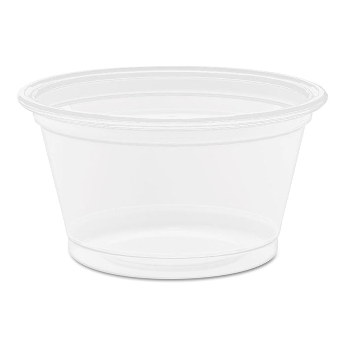 Conex Complements® Translucent Portion Container, .75oz, Round, 125/PK, 20 PK/CT