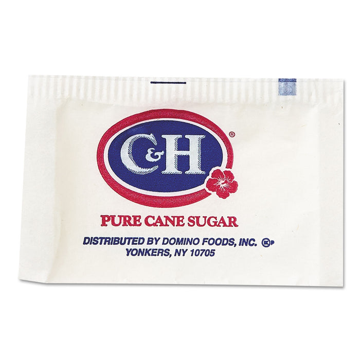 Granulated Sugar Packets, 0.1 oz, 2000/Carton