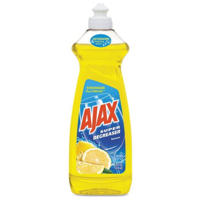 Dish Detergent, Lemon Scent, 28 oz Bottle, 9/Carton