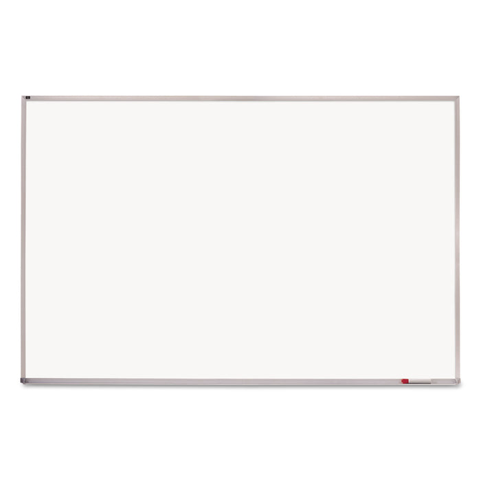 Porcelain Magnetic Whiteboard, 96 x 48, Aluminum Frame