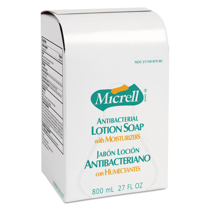 Antibacterial Lotion Soap Refill, Light Scent, Liquid, 800 mL