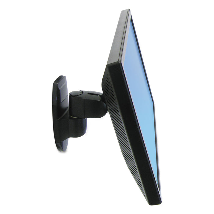 200 Series Wall Mount Pivot, 3w x 5.75d x 7.25h, Black