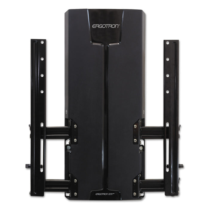 Glide Wall Mount, Very Heavy-Duty, 20.13w x 2.75d x 24h, Black