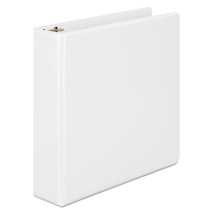 Basic D-Ring View Binder, 3 Rings, 2" Capacity, 11 x 8.5, White