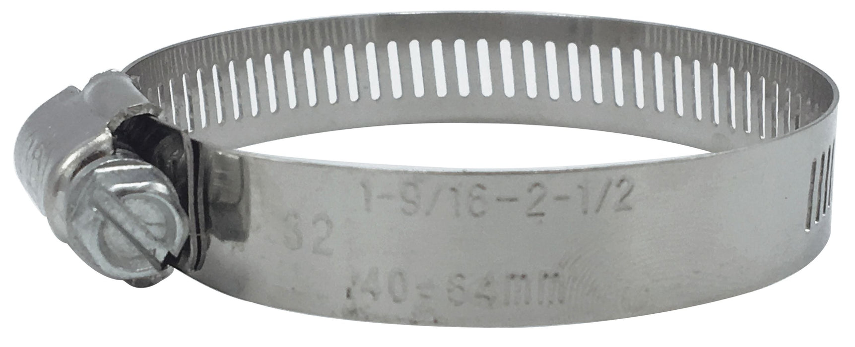 #52 3" Stainless Hose Clamp With Carbon Screw